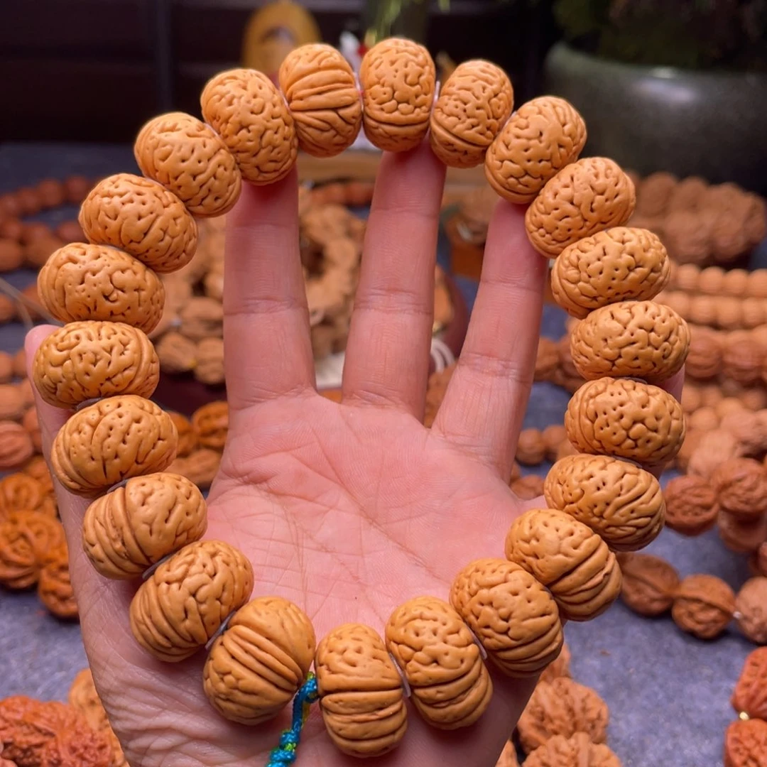 手串文玩核桃脑纹桃核
