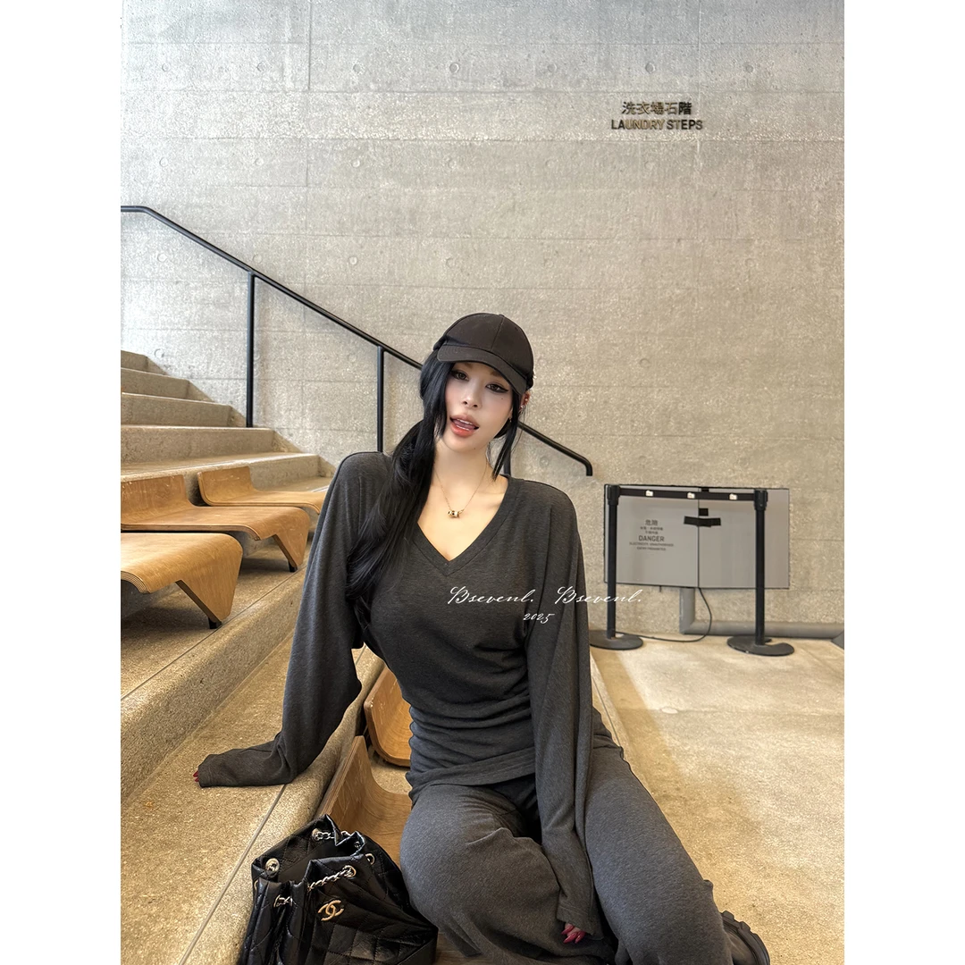 黑泽玄七“chill懒人舒展系列”0敏皮抗菌! 桑蚕丝羊毛磨毛套装