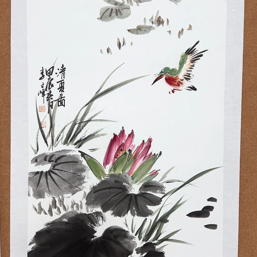 国画李文峰的画作