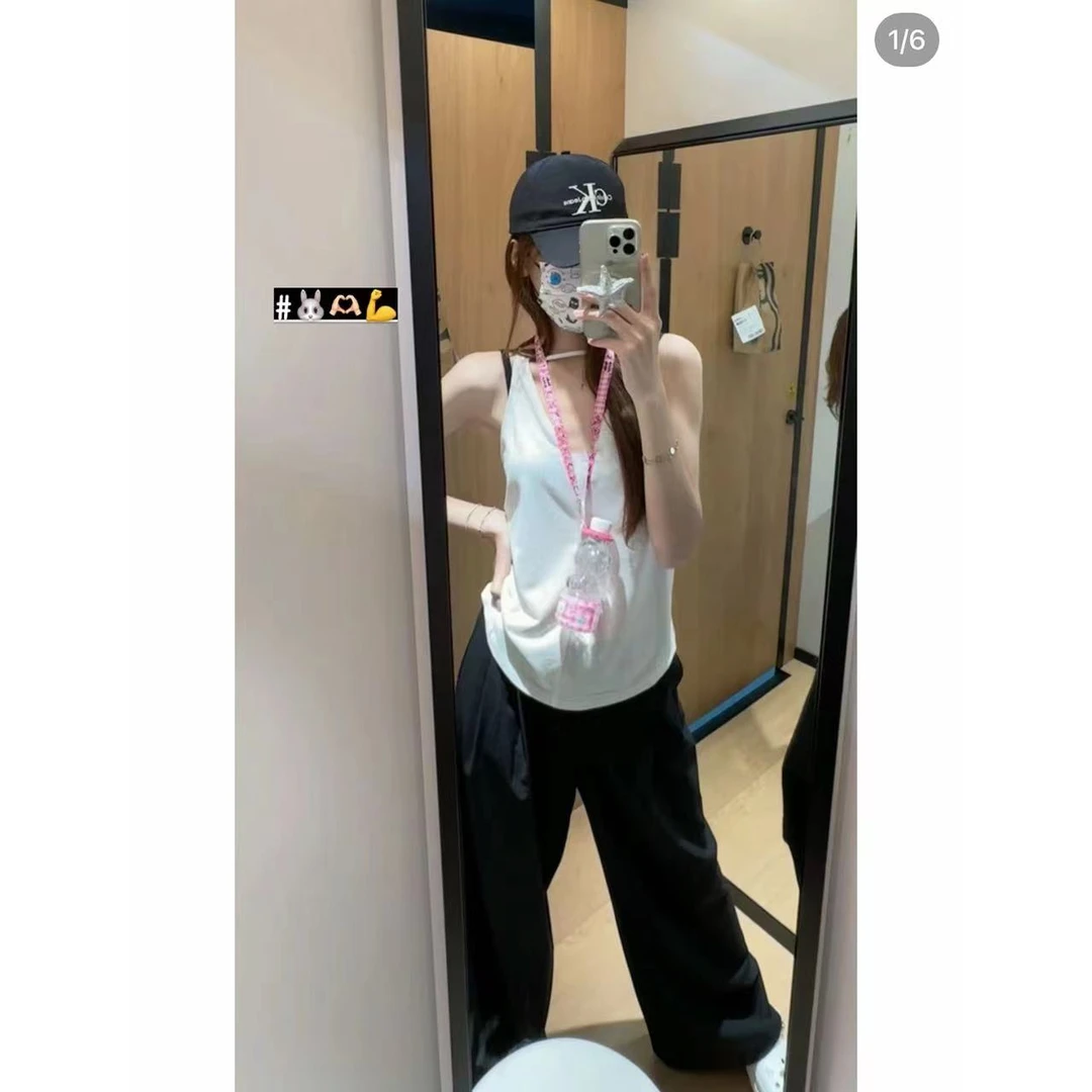 徐秋阳  无袖背心   百搭时尚简约休闲清爽无袖背心11108