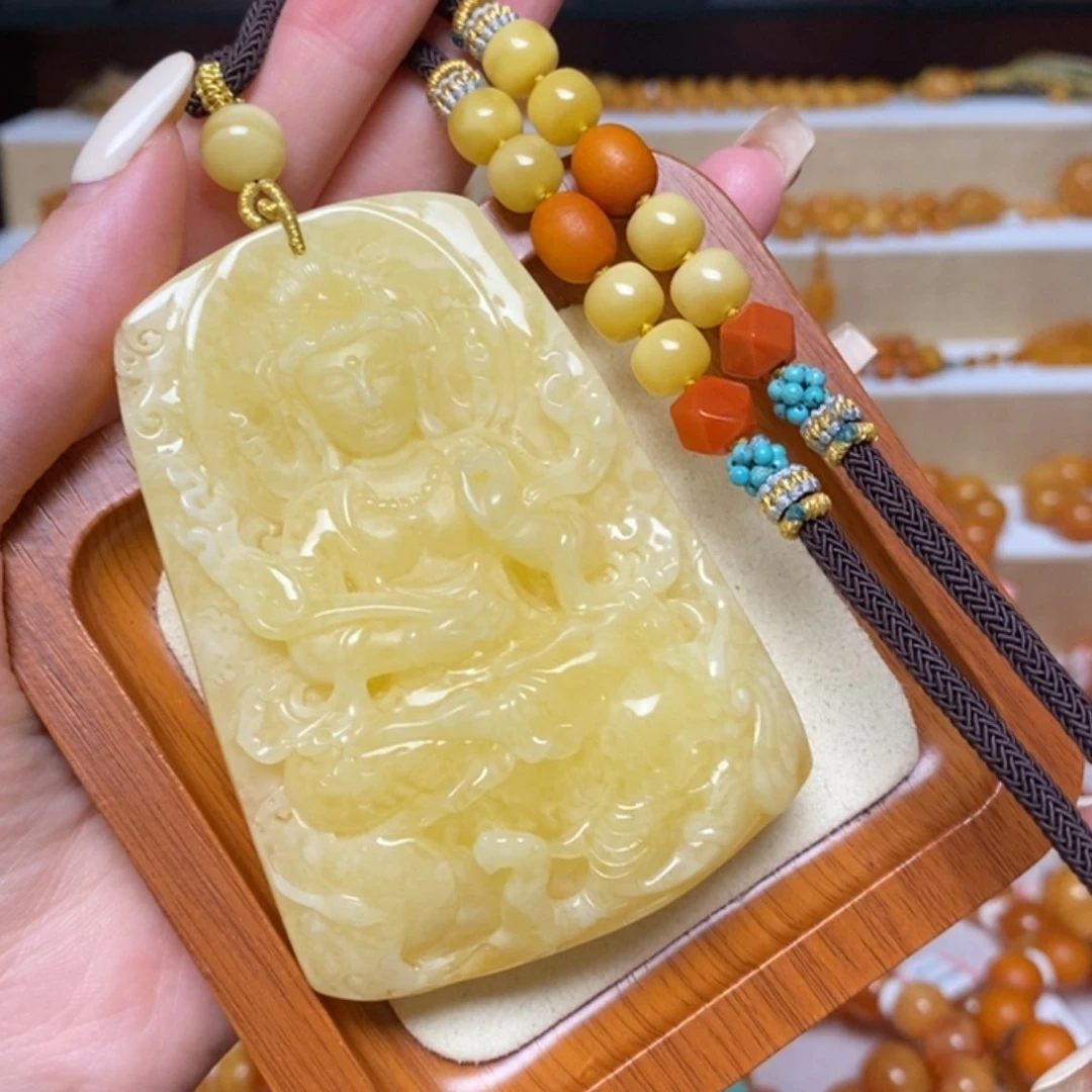 【闪购商品】未镶嵌颈饰蜜蜡项链