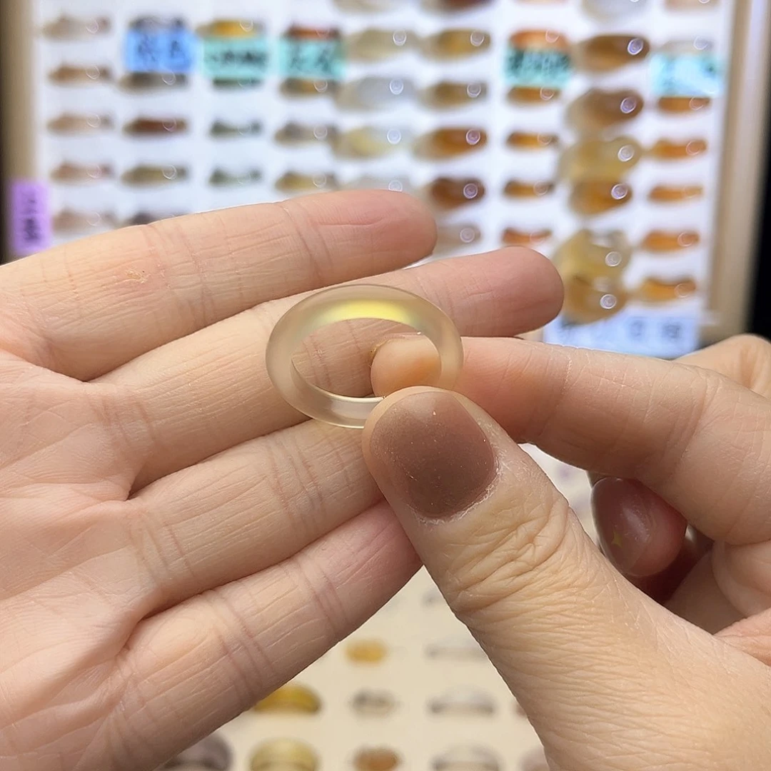 玛瑙/玉髓戒指未镶嵌