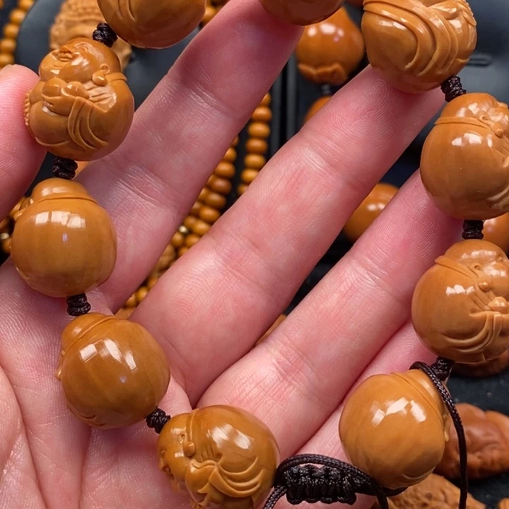 橄榄核手串/手链手工弥勒