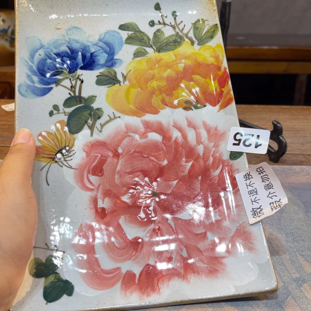 霞***晖瓷片景德镇手工制作