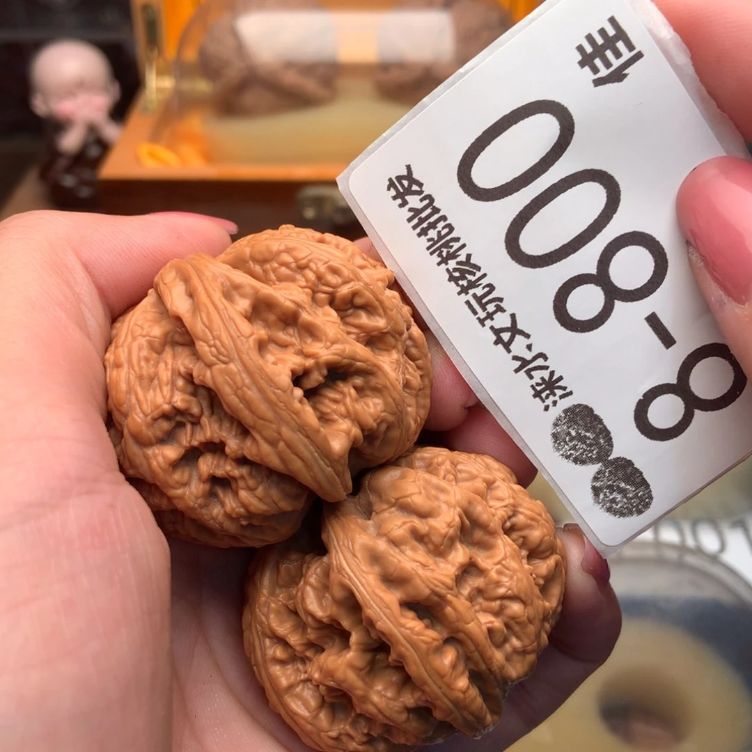 文玩核桃把件43粗筋