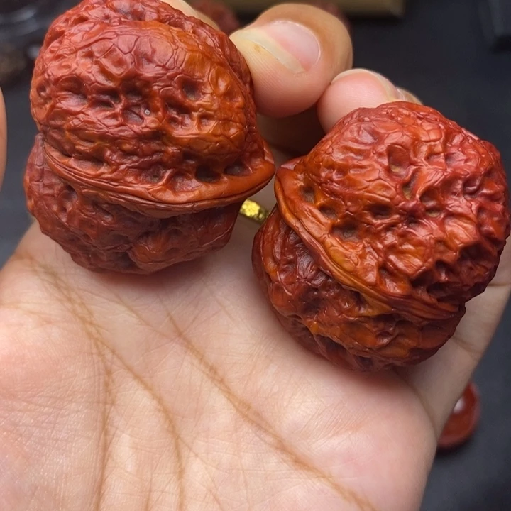 把件文玩核桃43尺霸王蟾