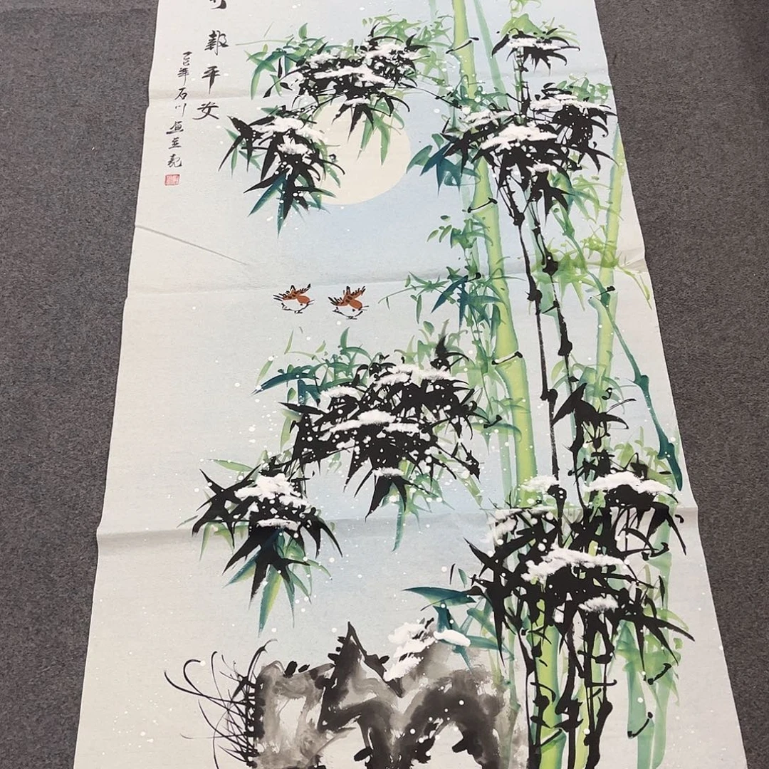 国画D国画作品单幅任发