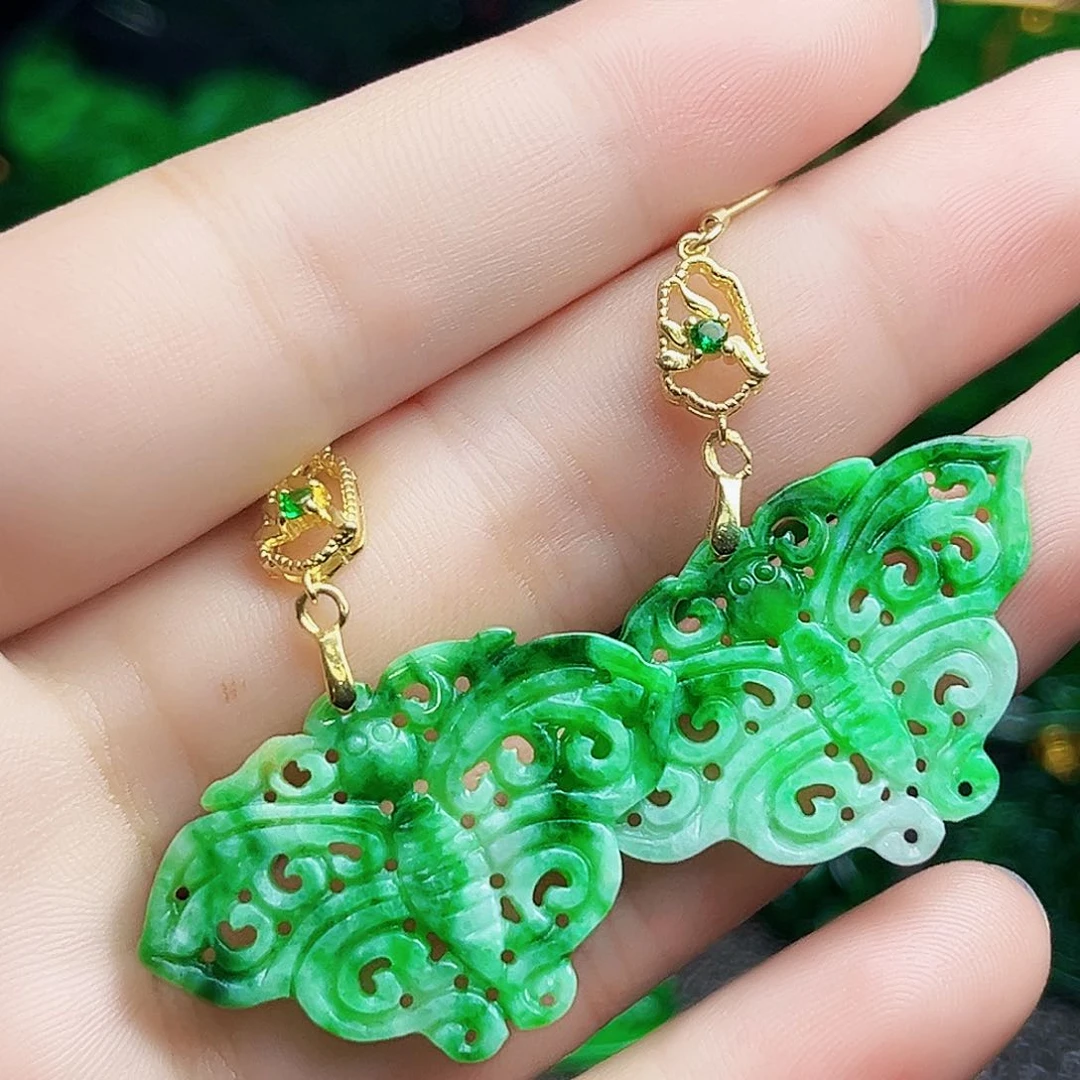 颈饰银S925镶嵌翡翠多样性