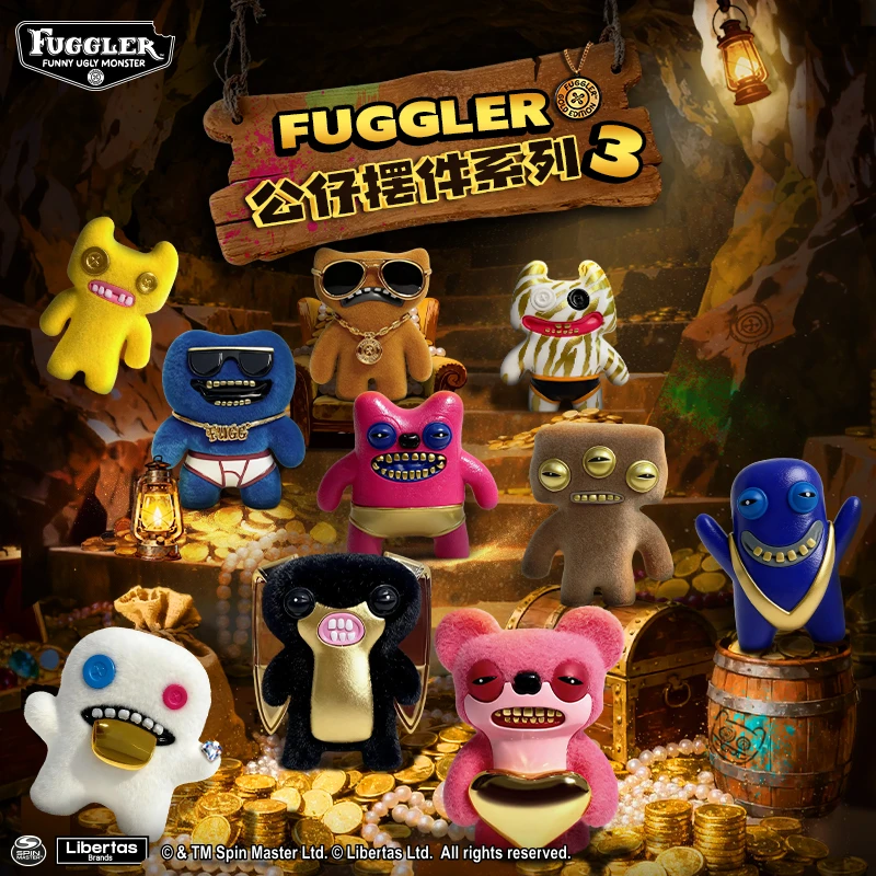 FUGGLER公仔摆件系列3代盲盒新品收藏
