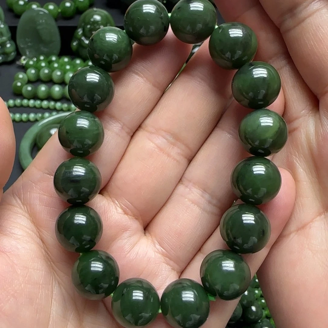 和田玉未镶嵌珠宝奇石手链