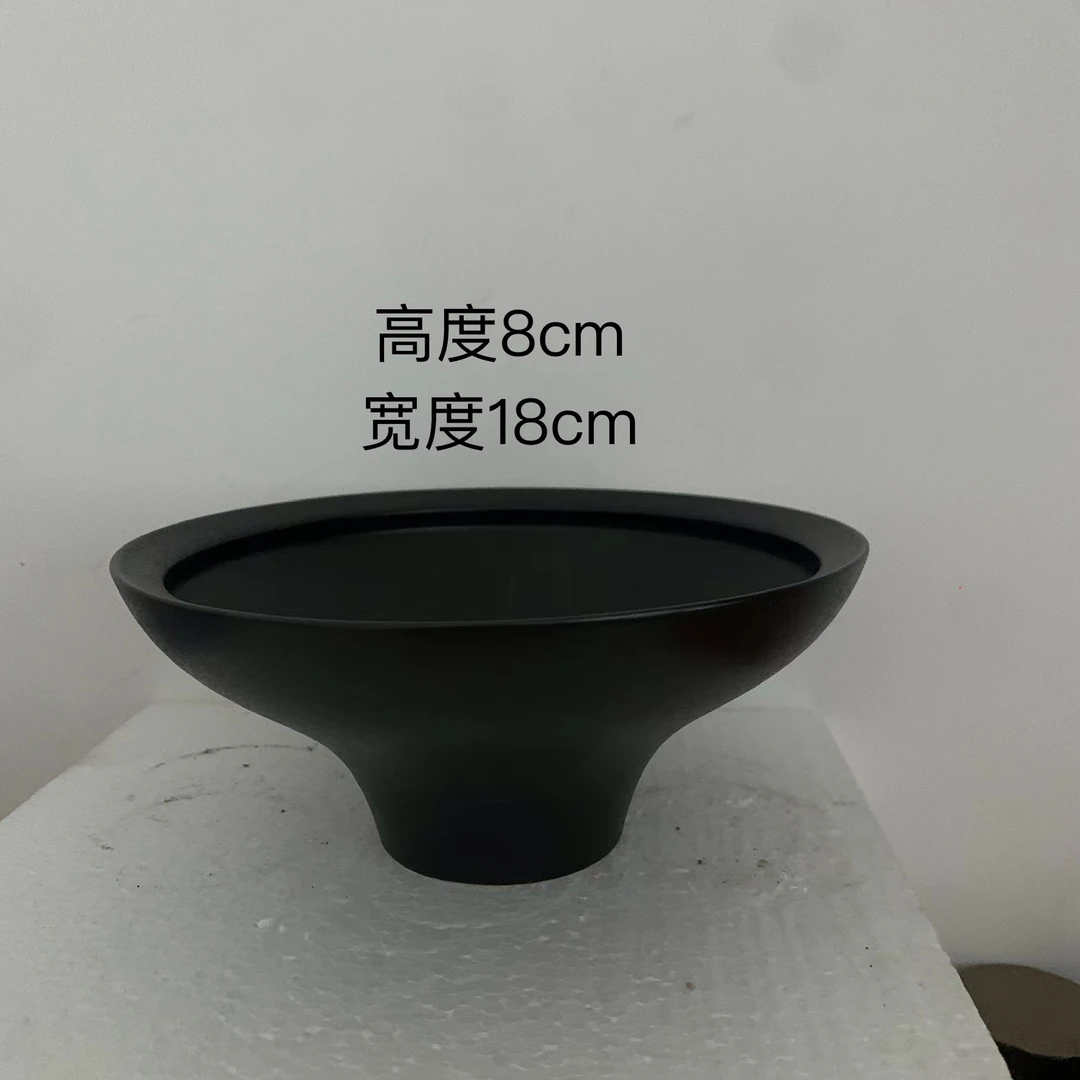 黑色铜钱草微水培苔藓景观蕨类植物器皿