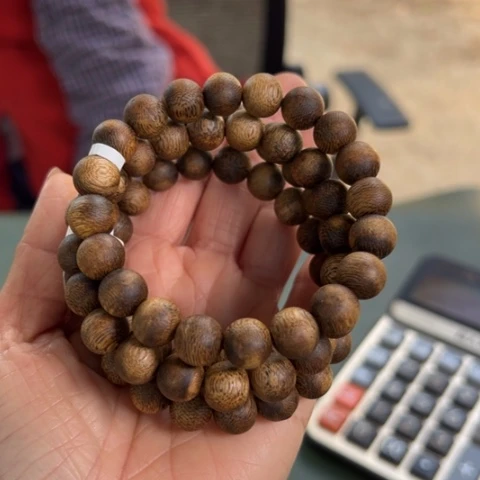 沉香手串白棋7克卡1.0多样性发1条