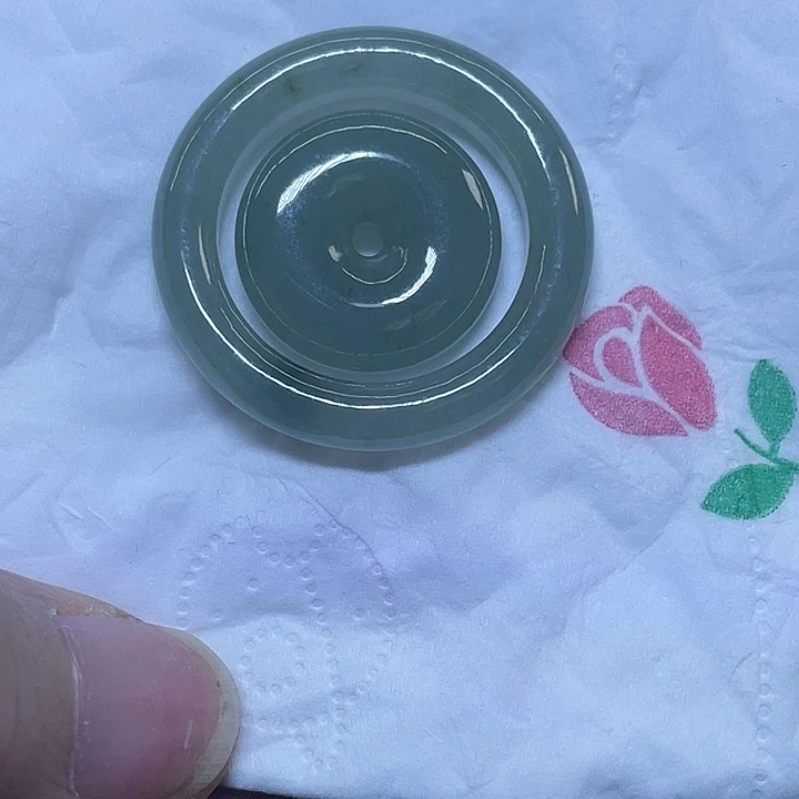 翡翠未镶嵌颈饰字母扣