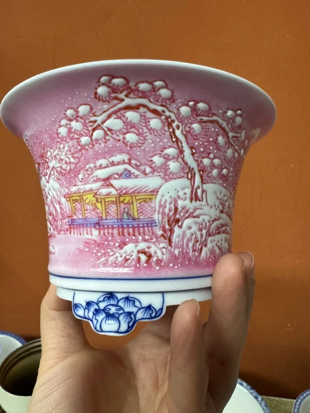 手工手绘陶瓷茶具