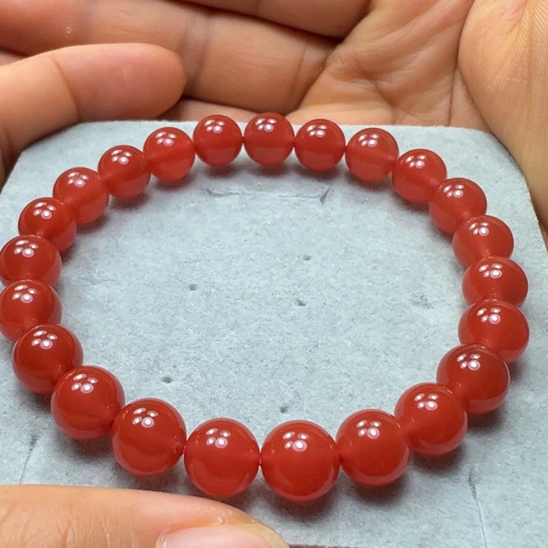 南红玛瑙未镶嵌手串