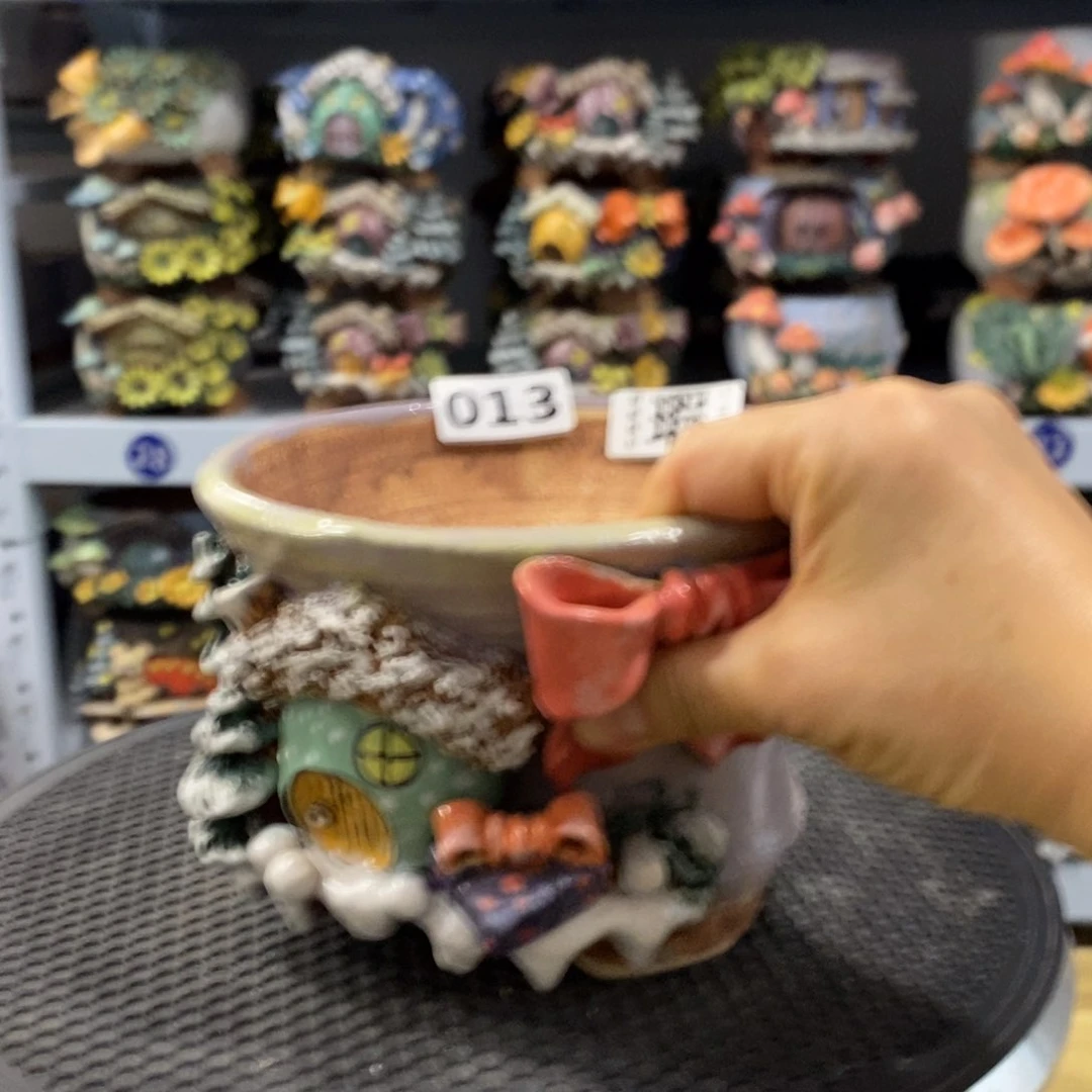 红陶远***?瑕疵花盆不退不换
