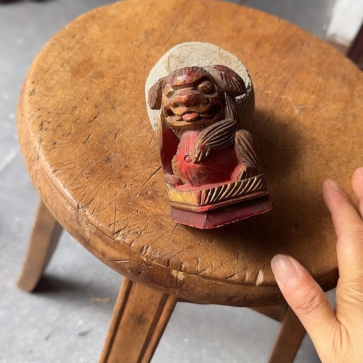 吉***照木雕艺术展演作品．