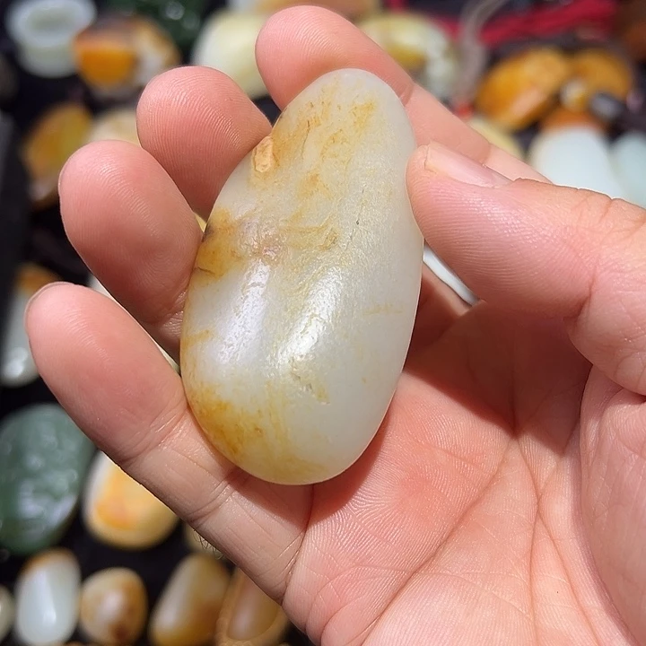 和田玉未镶嵌吊坠(不含链)