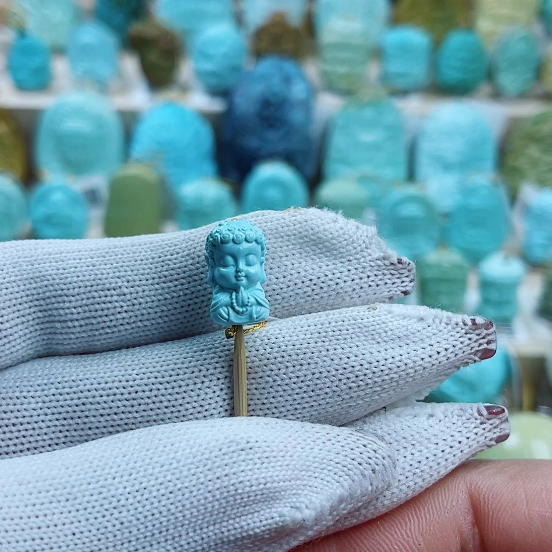 绿松石未镶嵌配饰