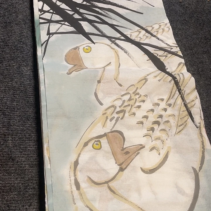 国画淄博大鱼书画艺术