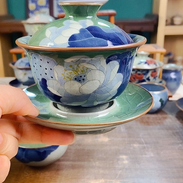 瓷片手工制作工艺精湛等