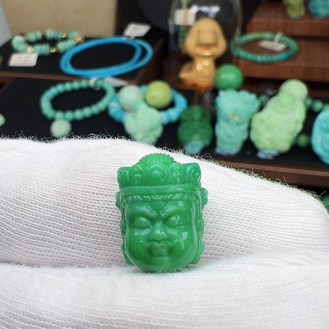 未镶嵌绿松石绿松石主播璐璐