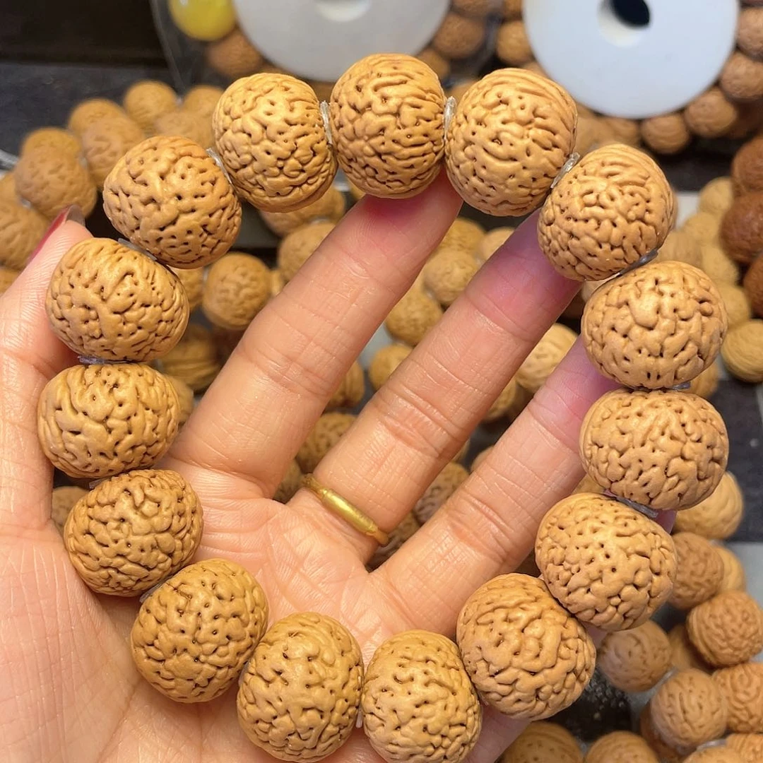 桃核手串21苹果园手串