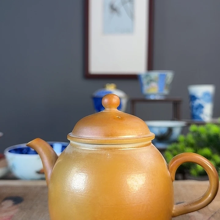 摆件景德柴烧茶杯多人