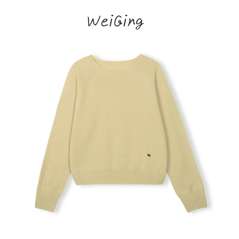 【丹姐家~鹅黄羊毛羊绒~】92%羊毛8%羊绒！不可机洗！针织衫