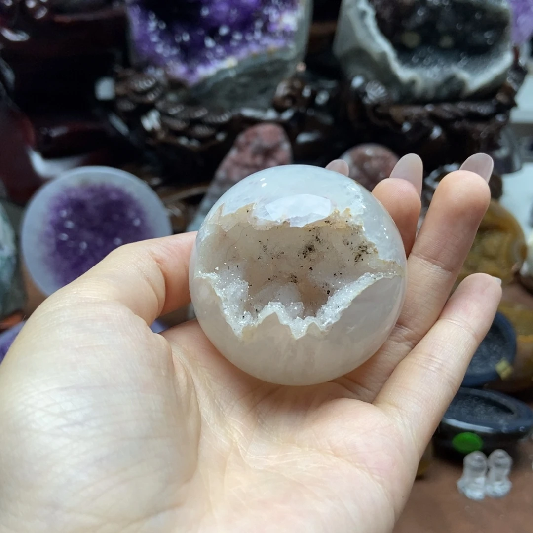 紫晶摆件未镶嵌水晶