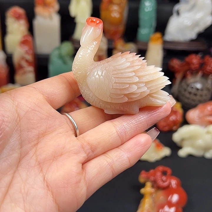 寿山石老性芙蓉石