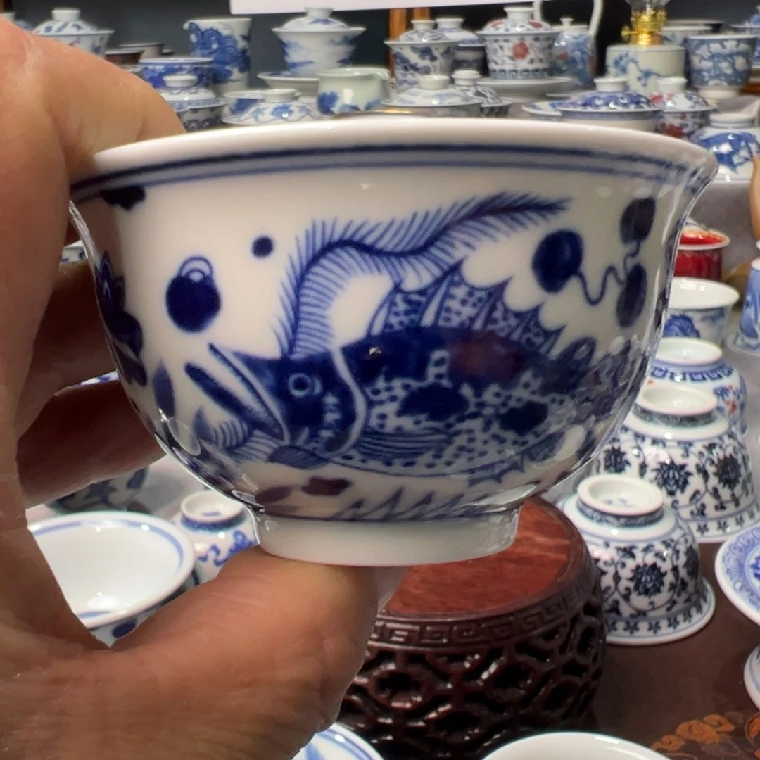 摆件景德镇青花陶瓷