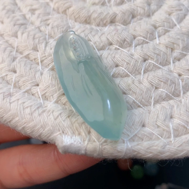翡翠散珠蟹钳特色件