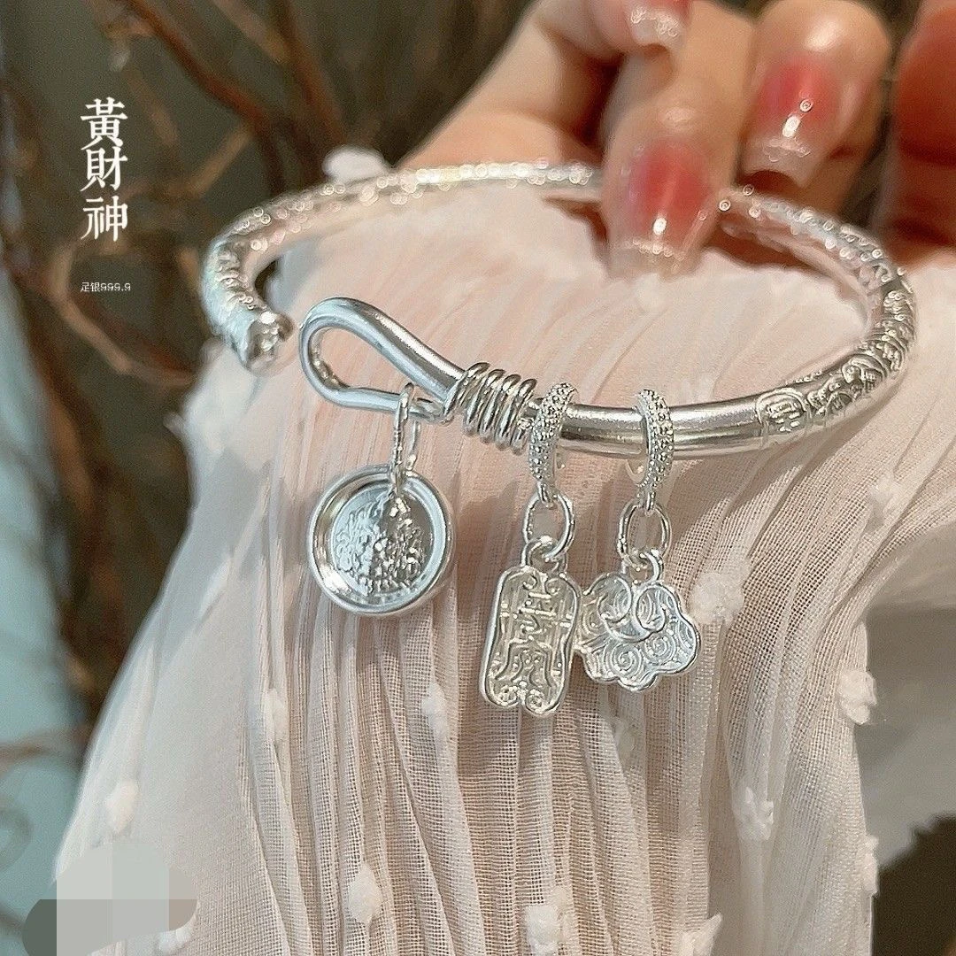 足银手镯 仙女单复制单不排队