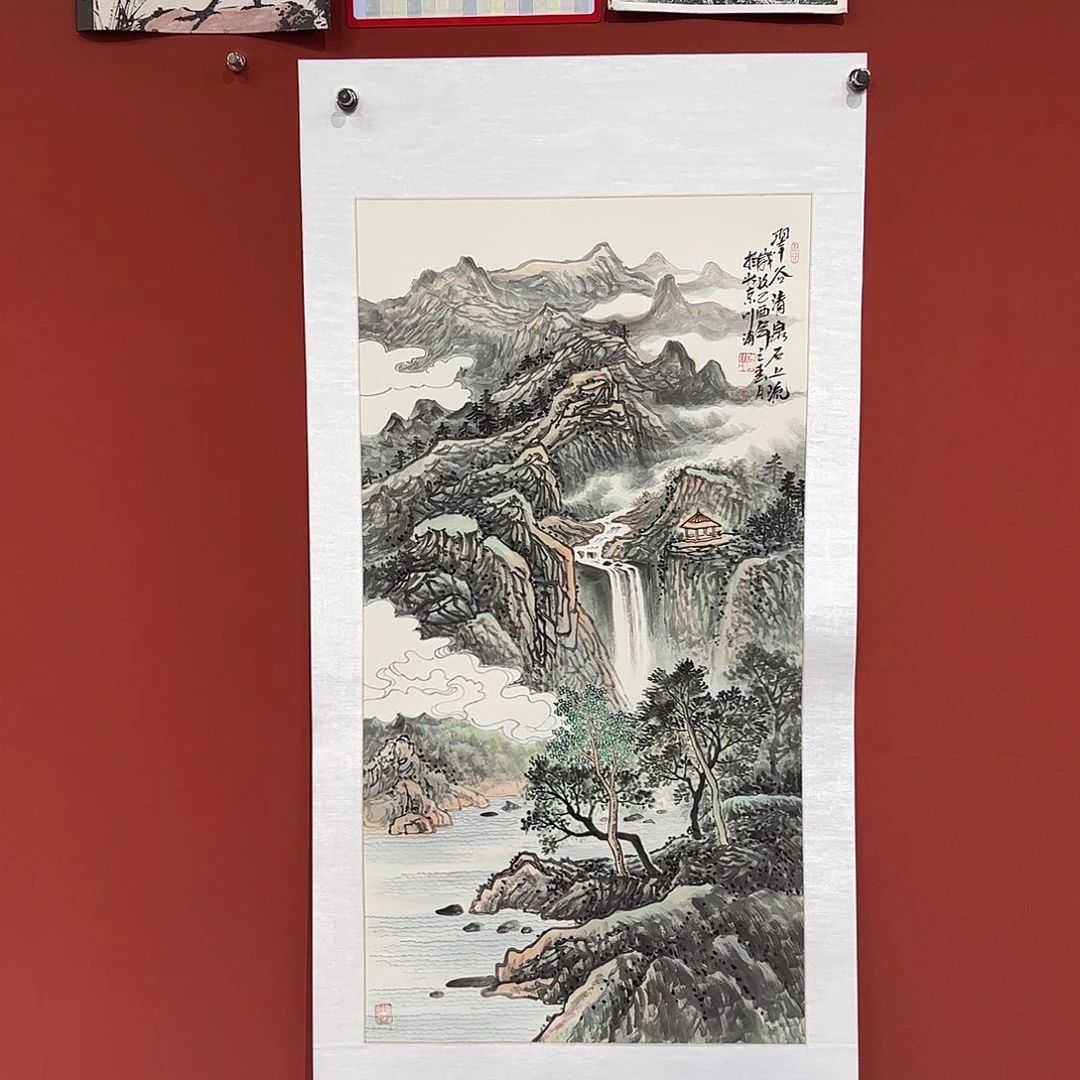 国画李川浦画家作品