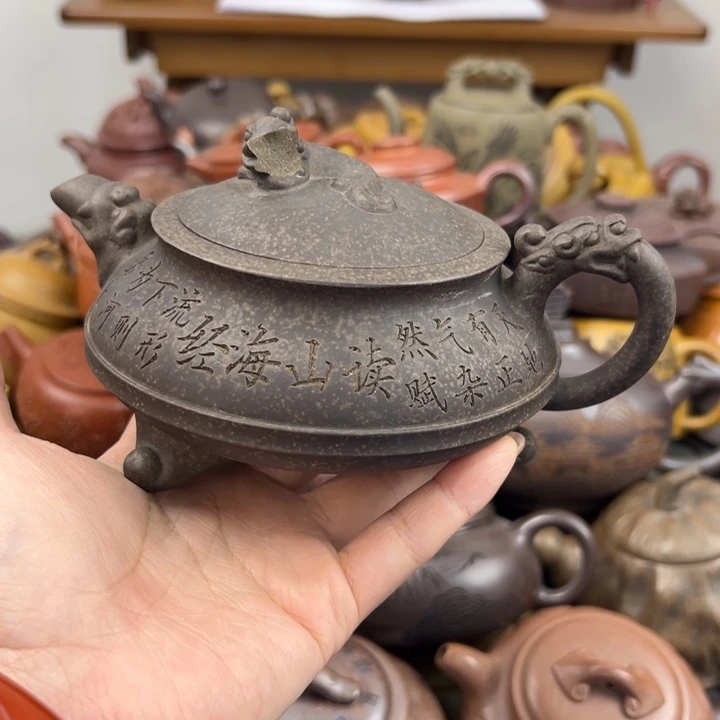 茶壶紫砂钮断了可以贴