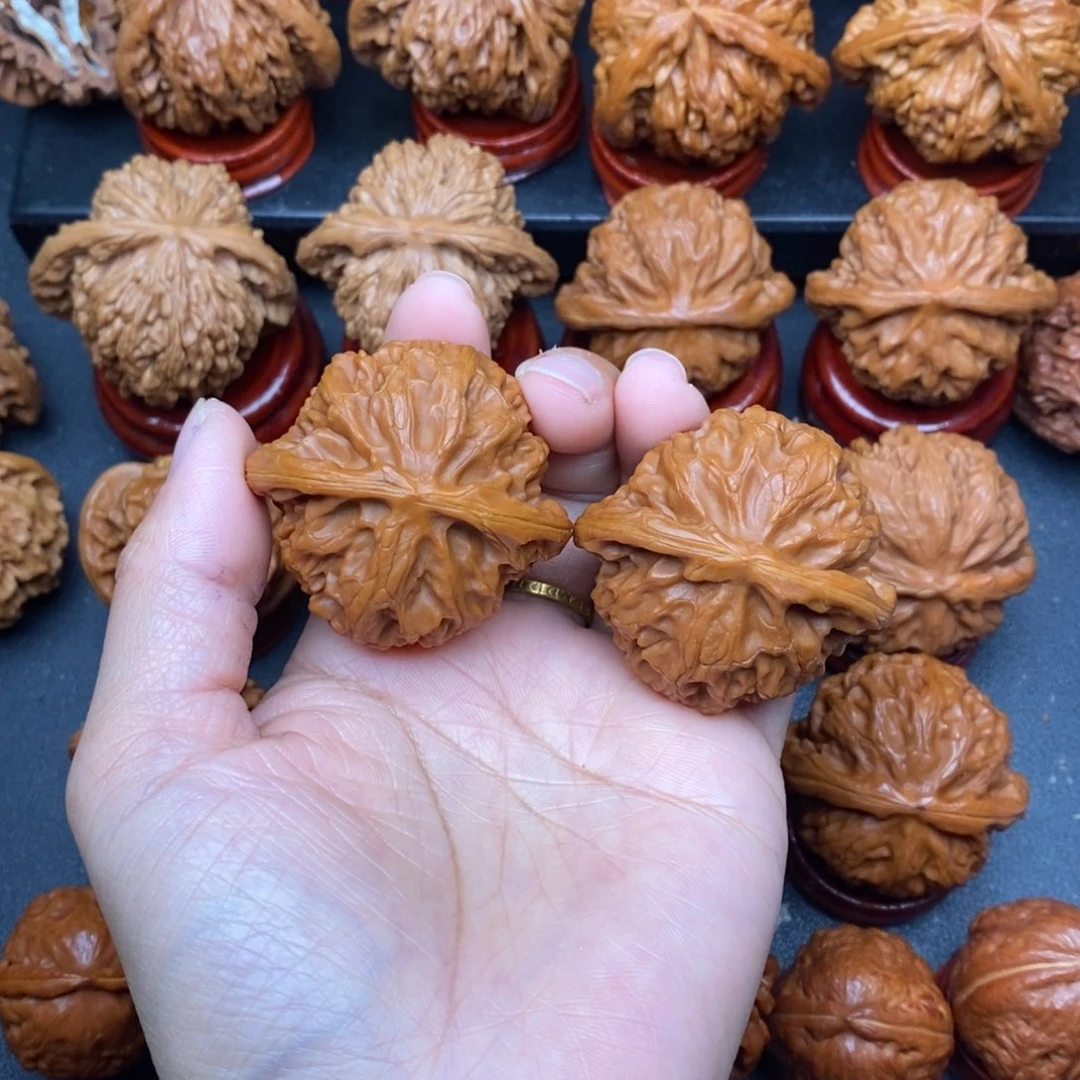 文玩核桃把件45宫灯