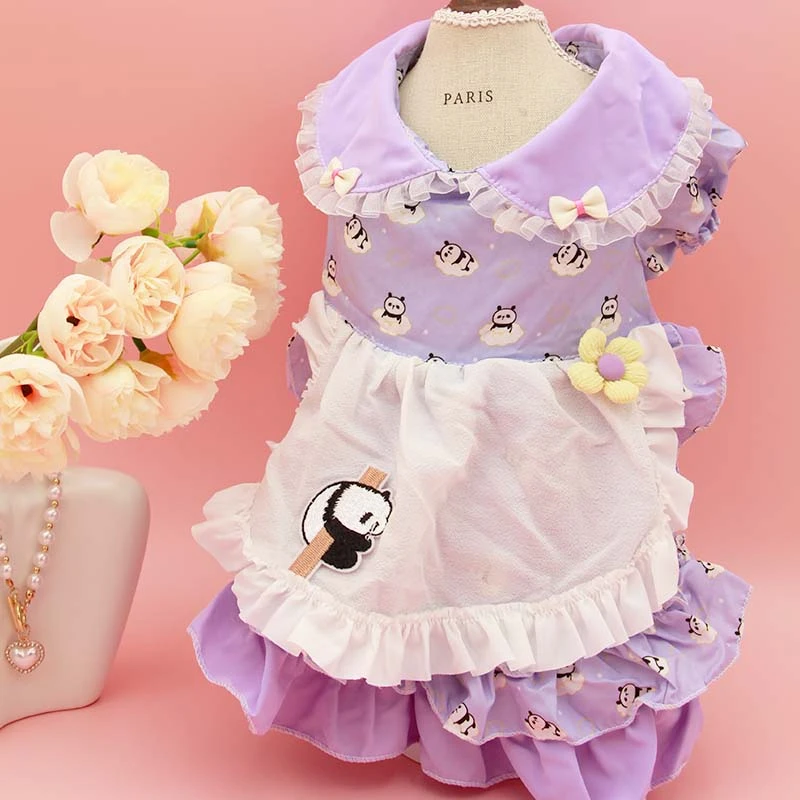 宠物洛丽塔公主裙狗狗猫咪衣服比熊博美小型犬可爱服饰宠物裙