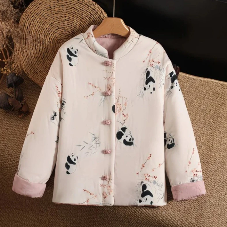 A2006四号-秋冬季民族风女中式加厚保暖中国风外套【袁】