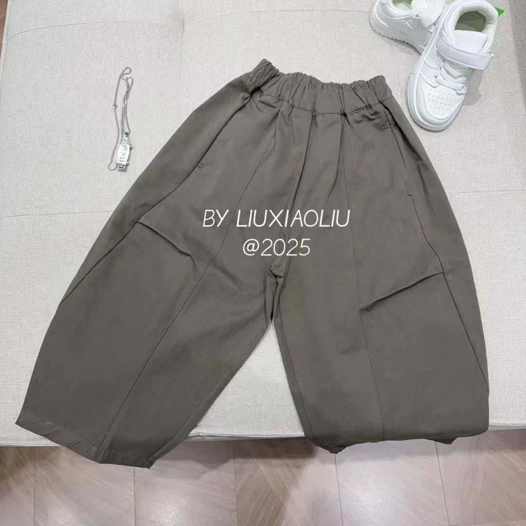 杭州六小六正版 BY LIUXIAOLIU春款儿童休闲裤15648