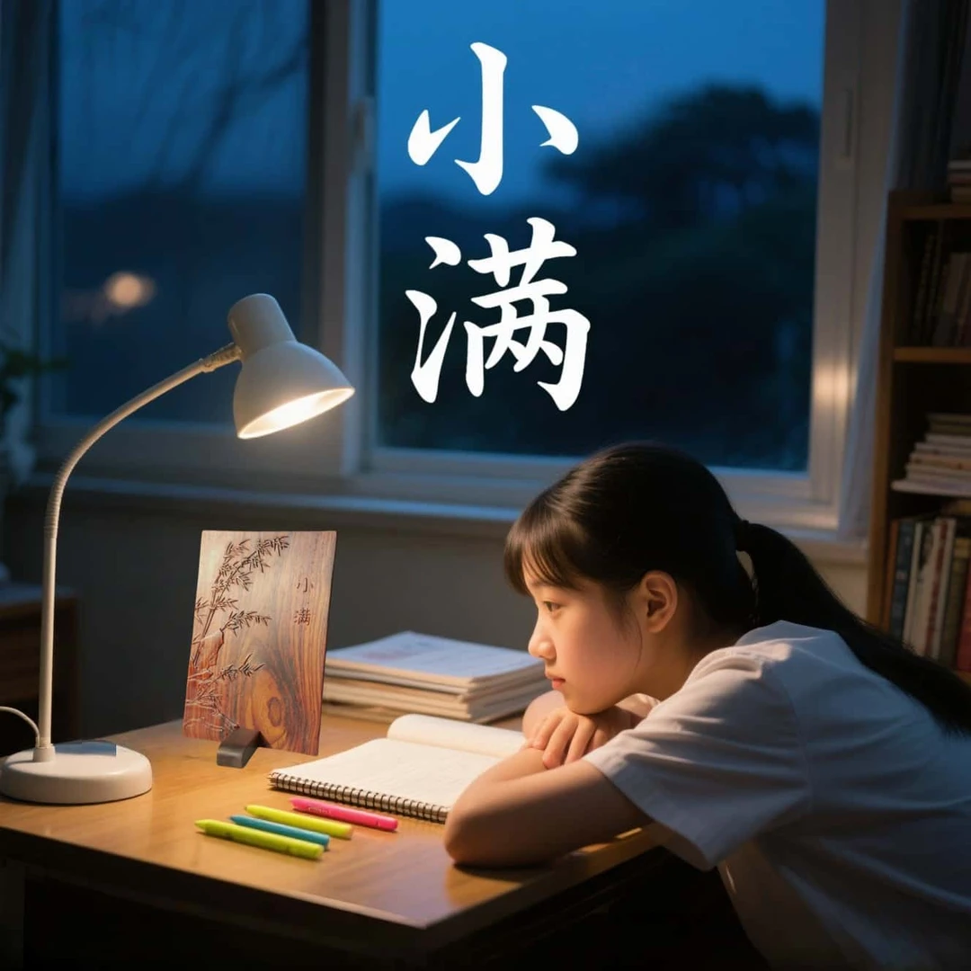 小满竹意摆件居家办公装饰高端手工老板儿子前程似锦步步高升礼物