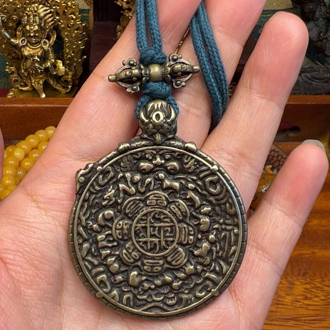 做***己泥塑藏式风格小牌子