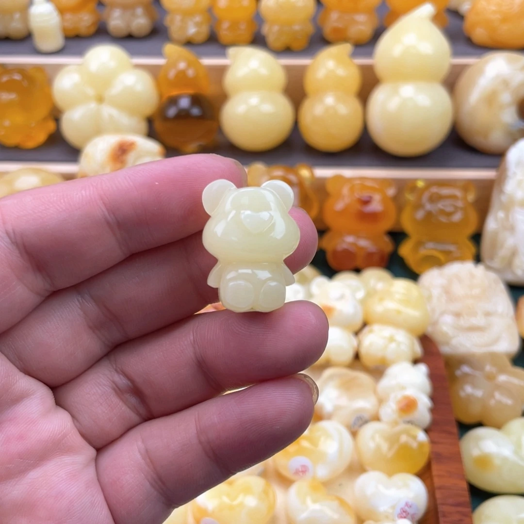 琥珀未镶嵌裸石蜜蜡