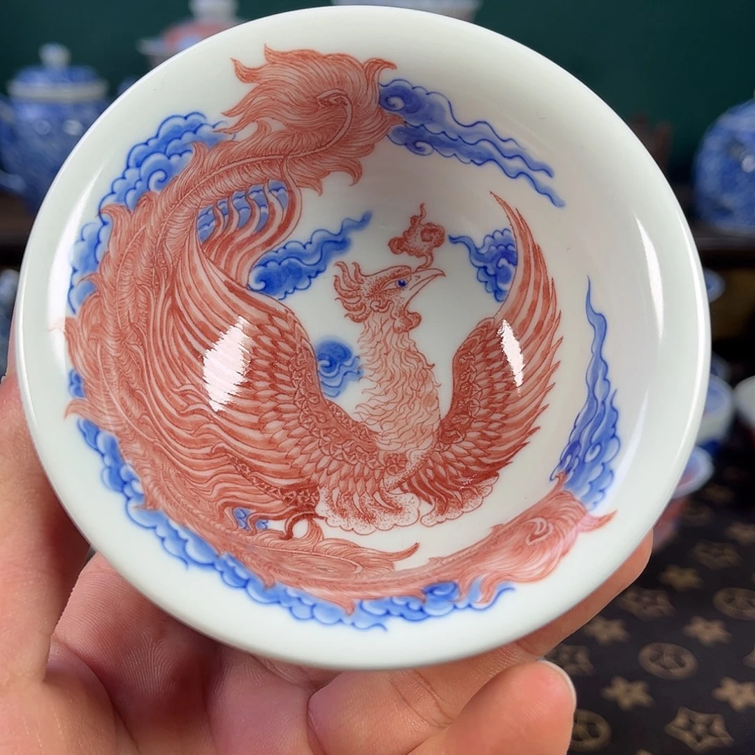 瓷片自成堂景德镇手工手绘