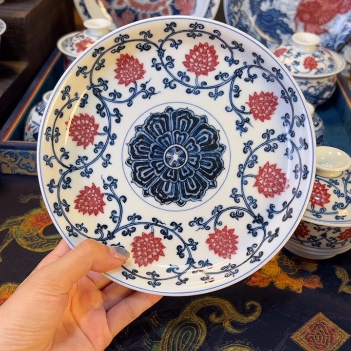 摆件景德镇茶器百宝箱陶瓷