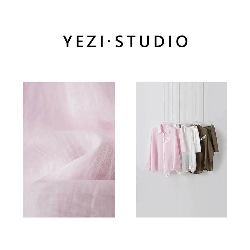 套装【松弛夏日】全苎麻高智感轻盈随性风衬衫+短裤套装25239018