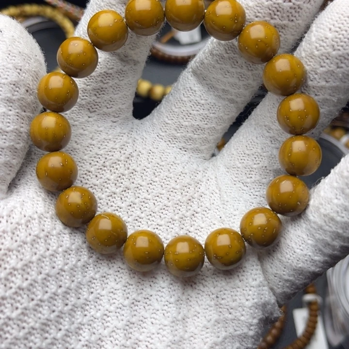 手串紫金鼠纯实心纯色毕业货圆珠11.5尺精工暴力归圆