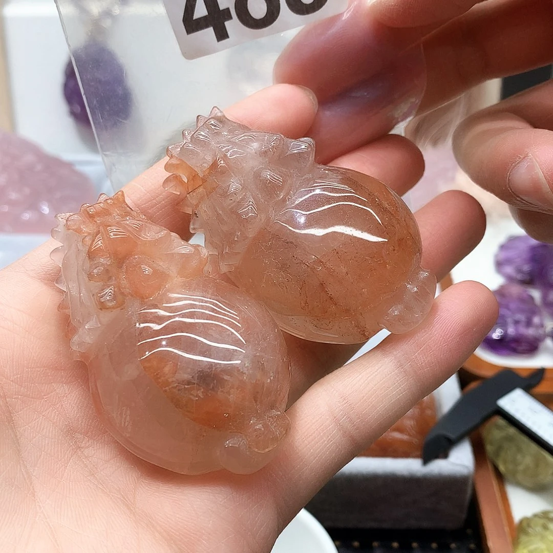 水晶颈饰未镶嵌曾**美挂件