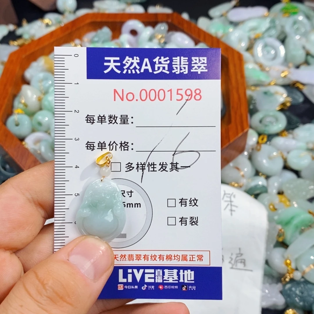 颈饰未镶嵌翡翠1598
