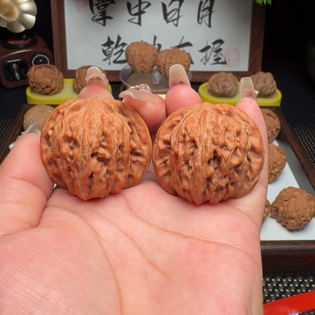 文玩核桃吊坠全品无修白茬汉高楼40尺